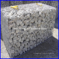 Type de maille soudé et forme de trou carré Galvanized Gabion Wire Mesh Box pour retenir le mur